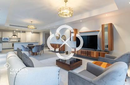 Apartment - 1 Bedroom - 2 Bathrooms for rent in Lusail Residence - Marina District - Lusail