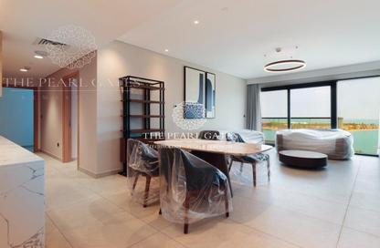 Apartment - 2 Bedrooms - 3 Bathrooms for rent in Lusail Residence - Marina District - Lusail