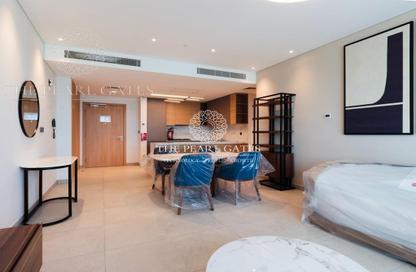 Apartment - 2 Bedrooms - 3 Bathrooms for rent in Lusail Residence - Marina District - Lusail
