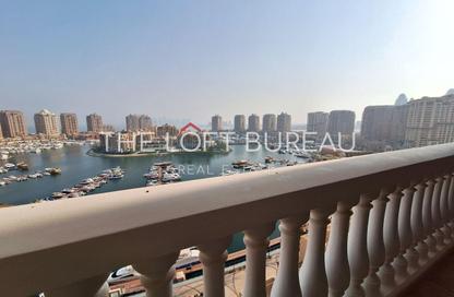 Apartment - 2 Bedrooms - 3 Bathrooms for rent in West Porto Drive - Porto Arabia - The Pearl Island - Doha