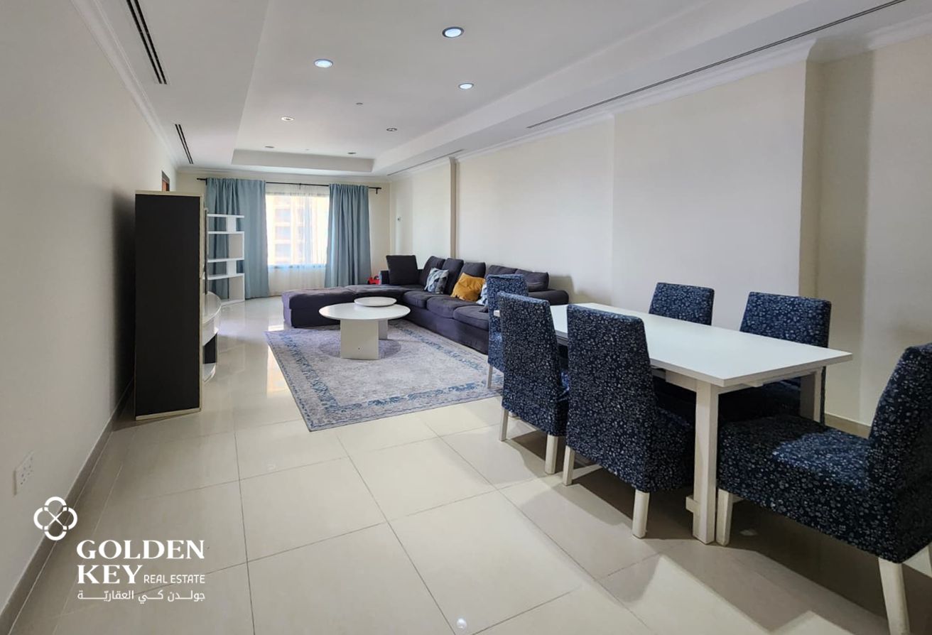 Sea View | FF - 2BR with Balcony | Porto Arabia