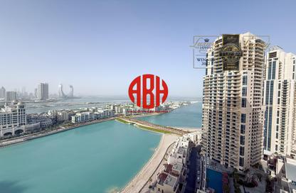 Apartment - 1 Bedroom - 1 Bathroom for rent in Abraj Bay - Abraj Quartiers - The Pearl Island - Doha