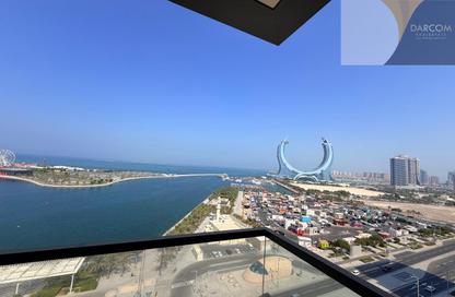 Apartment - 1 - 2 for rent in Lusail Marina Heights - Marina District - Lusail