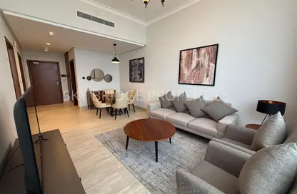 Apartment - 1 Bedroom - 2 Bathrooms for rent in Lusail Marina Heights - Marina District - Lusail