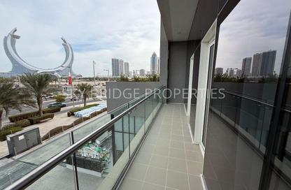 Apartment - 1 Bedroom - 2 Bathrooms for rent in Lusail Marina Heights - Marina District - Lusail
