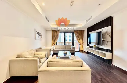 Apartment - 1 Bedroom - 2 Bathrooms for rent in West Porto Drive - Porto Arabia - The Pearl Island - Doha