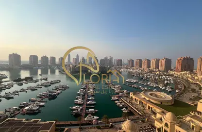 Apartment - 2 Bedrooms - 3 Bathrooms for rent in East Porto Drive - Porto Arabia - The Pearl Island - Doha
