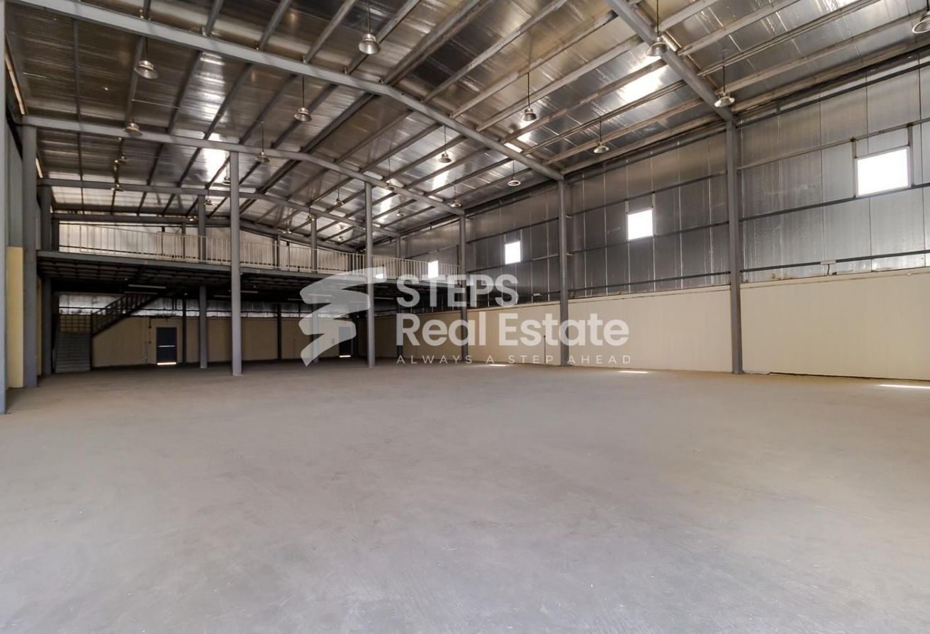Steel Workshop with Rooms for Rent