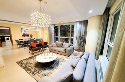 Apartment - 2 Bedrooms - 4 Bathrooms for rent in Lusail Marina Heights - Marina District - Lusail