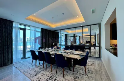 فيلا - 5 غرف نوم - 5 حمامات للايجار في ابراج باي - منطقة الأبراج - جزيرة اللؤلؤة - الدوحة