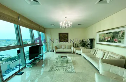 Apartment - 3 Bedrooms - 5 Bathrooms for rent in Zig Zag Tower B - Zig Zag Towers - West Bay - Doha