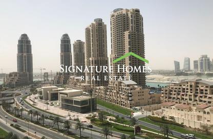 Apartment - 2 Bedrooms - 3 Bathrooms for rent in West Porto Drive - Porto Arabia - The Pearl Island - Doha