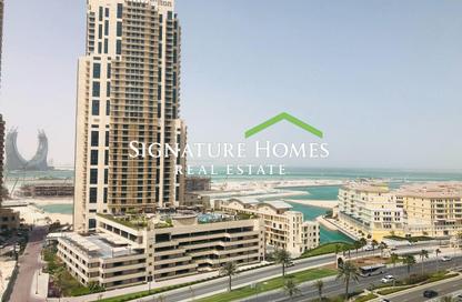 Apartment - 2 Bedrooms - 3 Bathrooms for rent in West Porto Drive - Porto Arabia - The Pearl Island - Doha Apartment - 2 Bedrooms - 3 Bathrooms for rent in West Porto Drive - Porto Arabia - The Pearl Island - Doha