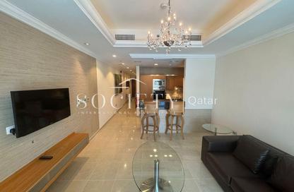 Apartment - Studio - 1 Bathroom for rent in Viva East - Viva Bahriyah - The Pearl Island - Doha