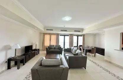 Apartment - 3 Bedrooms - 3 Bathrooms for rent in East Porto Drive - Porto Arabia - The Pearl Island - Doha