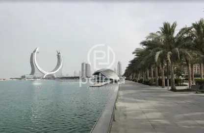 شقة - غرفة نوم - 2 حمامات للبيع في مرتفعات مارينا لوسيل - منطقة المارينا - الوسيل