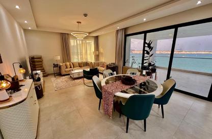 Apartment - 1 Bedroom - 2 Bathrooms for rent in Lusail Marina Heights - Marina District - Lusail