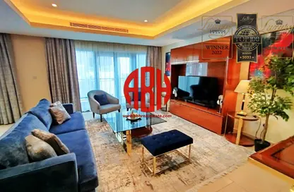 Duplex - 2 Bedrooms - 3 Bathrooms for rent in Abraj Bay - Abraj Quartiers - The Pearl Island - Doha