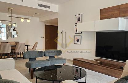 Apartment - 2 Bedrooms - 4 Bathrooms for rent in Lusail Marina Heights - Marina District - Lusail