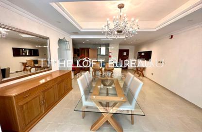 Apartment - 2 Bedrooms - 3 Bathrooms for rent in Viva West - Viva Bahriyah - The Pearl Island - Doha
