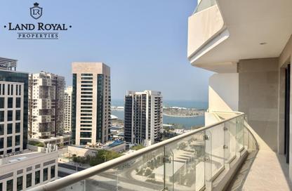 Apartment - 1 Bedroom - 2 Bathrooms for rent in Lusail Marina Heights - Marina District - Lusail