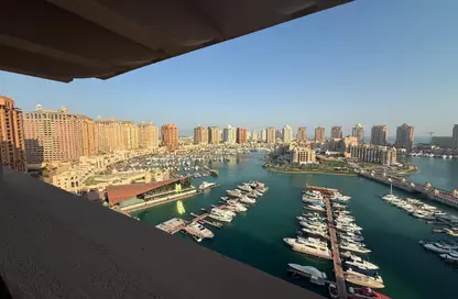 Apartment - 3 Bedrooms - 4 Bathrooms for rent in West Porto Drive - Porto Arabia - The Pearl Island - Doha