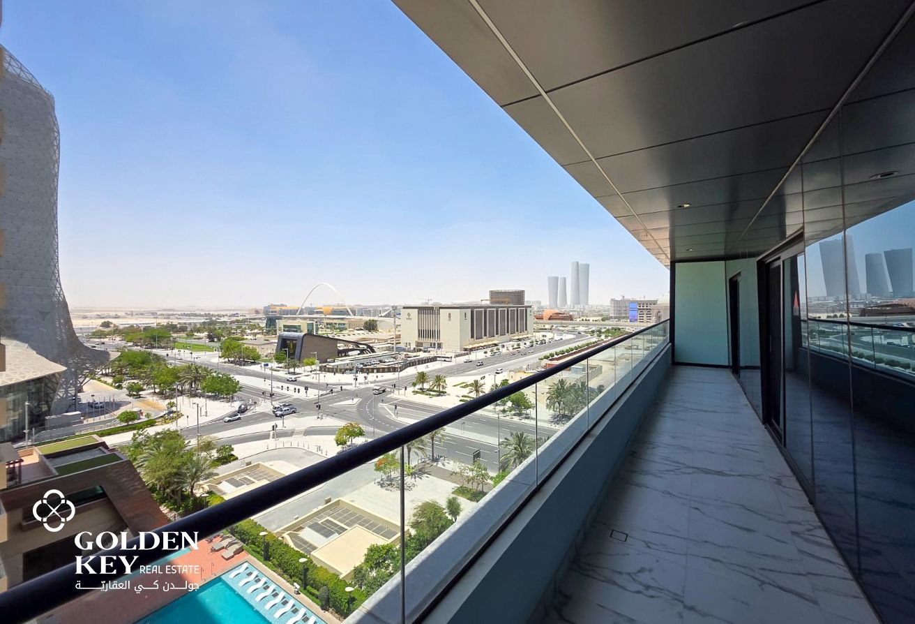 التصميم الفضفاض | SF - 2BR+Maid مع شرفة