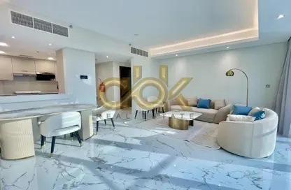 Apartment - 2 Bedrooms - 3 Bathrooms for rent in Lusail Residence - Marina District - Lusail