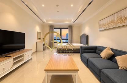 Apartment - Studio - 1 for rent in East Porto Drive - Porto Arabia - The Pearl Island - Doha Apartment - Studio - 1 for rent in East Porto Drive - Porto Arabia - The Pearl Island - Doha