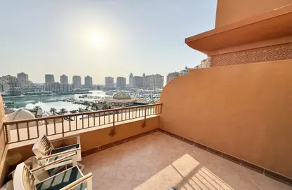 Apartment - Studio - 1 Bathroom for rent in La Croisette - Porto Arabia - The Pearl Island - Doha