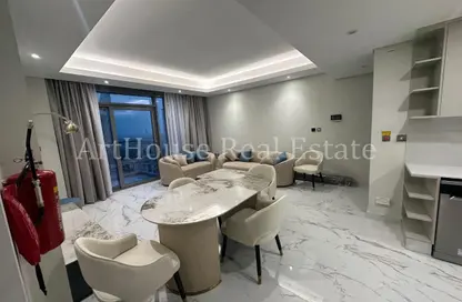 Apartment - 2 Bedrooms - 3 Bathrooms for rent in Lusail Marina Heights - Marina District - Lusail