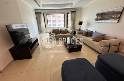 Apartment - 1 Bedroom - 2 Bathrooms for rent in East Porto Drive - Porto Arabia - The Pearl Island - Doha