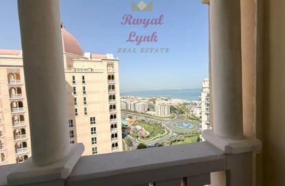 Apartment - 1 Bedroom - 3 Bathrooms for rent in Viva East - Viva Bahriyah - The Pearl Island - Doha