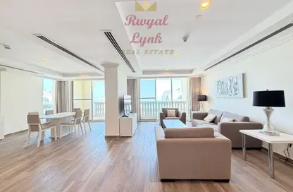 Apartment - 1 Bedroom - 3 Bathrooms for rent in Viva East - Viva Bahriyah - The Pearl Island - Doha