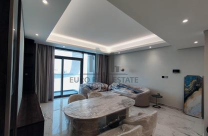 Apartment - 2 Bedrooms - 3 Bathrooms for rent in Lusail Marina Heights - Marina District - Lusail
