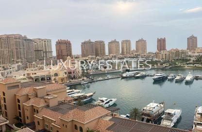 Apartment - 1 Bedroom - 1 Bathroom for rent in East Porto Drive - Porto Arabia - The Pearl Island - Doha Apartment - 1 Bedroom - 1 Bathroom for rent in East Porto Drive - Porto Arabia - The Pearl Island - Doha