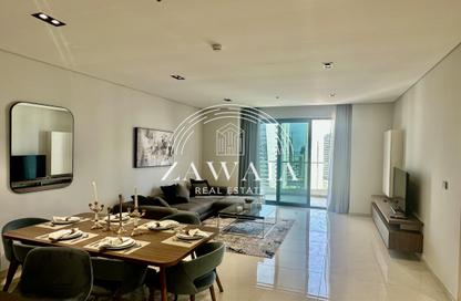 Apartment - 2 Bedrooms - 3 Bathrooms for rent in Lusail Marina Heights - Marina District - Lusail Apartment - 2 Bedrooms - 3 Bathrooms for rent in Lusail Marina Heights - Marina District - Lusail