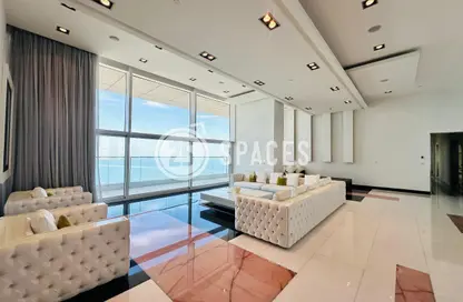 (بنتهاوس  (روف - 3 غرف نوم - 4 حمامات للايجار في برج الدوحة - الخليج الجنوبي - الخليج الغربي - الدوحة