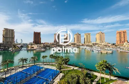 شقة - 2 غرف نوم - 3 حمامات للايجار في The St. Regis Marsa Arabia Island - Marsa Arabia - جزيرة اللؤلؤة - الدوحة