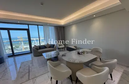 شقة - 2 غرف نوم - 3 حمامات للايجار في مرتفعات مارينا لوسيل - منطقة المارينا - الوسيل