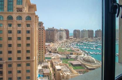 Apartment - 1 Bedroom - 1 Bathroom for rent in East Porto Drive - Porto Arabia - The Pearl Island - Doha