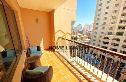 Apartment - Studio - 1 Bathroom for rent in East Porto Drive - Porto Arabia - The Pearl Island - Doha