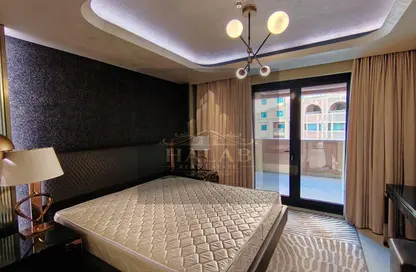 Apartment - 1 Bedroom - 3 Bathrooms for rent in West Porto Drive - Porto Arabia - The Pearl Island - Doha