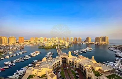 Apartment - 3 Bedrooms - 5 Bathrooms for sale in West Porto Drive - Porto Arabia - The Pearl Island - Doha