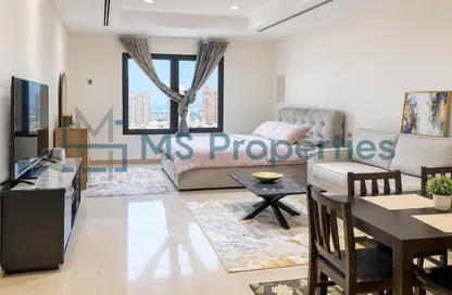 Apartment - 1 Bathroom for rent in East Porto Drive - Porto Arabia - The Pearl Island - Doha