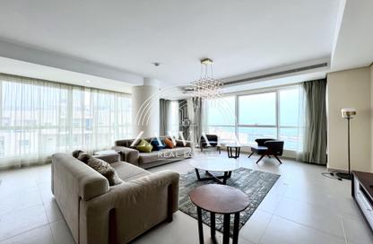 Apartment - 2 Bedrooms - 4 Bathrooms for rent in Lusail Marina Heights - Marina District - Lusail