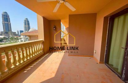 Apartment - 1 Bedroom - 2 Bathrooms for rent in West Porto Drive - Porto Arabia - The Pearl Island - Doha Apartment - 1 Bedroom - 2 Bathrooms for rent in West Porto Drive - Porto Arabia - The Pearl Island - Doha