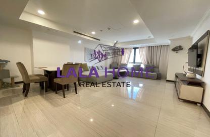 Apartment - 2 Bedrooms - 3 Bathrooms for rent in West Porto Drive - Porto Arabia - The Pearl Island - Doha
