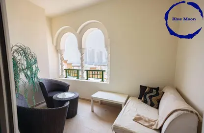 Apartment - 1 Bedroom - 1 Bathroom for rent in Viva West - Viva Bahriyah - The Pearl Island - Doha