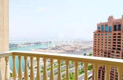 Apartment - 2 Bedrooms - 3 Bathrooms for rent in East Porto Drive - Porto Arabia - The Pearl Island - Doha
